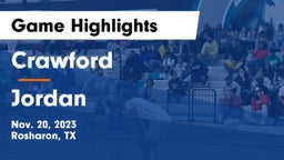 Crawford  vs Jordan  Game Highlights - Nov. 20, 2023