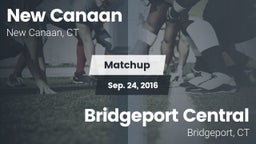 Matchup: New Canaan High vs. Bridgeport Central  2016