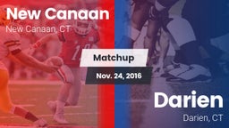Matchup: New Canaan High vs. Darien  2016