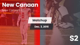 Matchup: New Canaan High vs. S2 2016