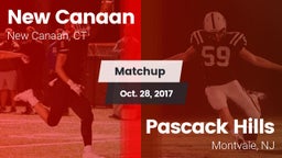 Matchup: New Canaan High vs. Pascack Hills  2017