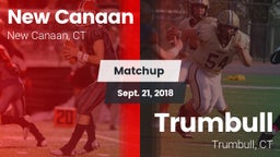 Matchup: New Canaan High vs. Trumbull  2018