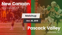 Matchup: New Canaan High vs. Pascack Valley  2018