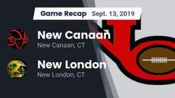 Recap: New Canaan  vs. New London  2019