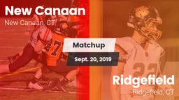 Matchup: New Canaan High vs. Ridgefield  2019