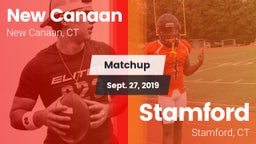 Matchup: New Canaan High vs. Stamford  2019