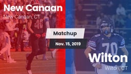 Matchup: New Canaan High vs. Wilton  2019
