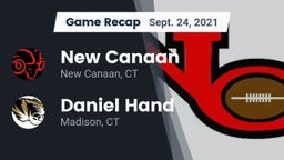 Recap: New Canaan  vs. Daniel Hand  2021