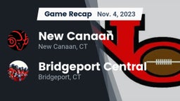 Recap: New Canaan  vs. Bridgeport Central  2023