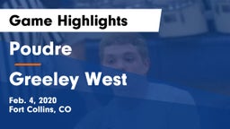 Poudre  vs Greeley West  Game Highlights - Feb. 4, 2020