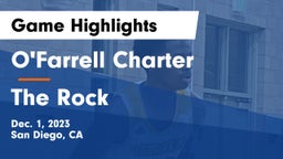 O'Farrell Charter  vs The Rock Game Highlights - Dec. 1, 2023