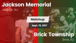 Matchup: Jackson Memorial vs. Brick Township  2017