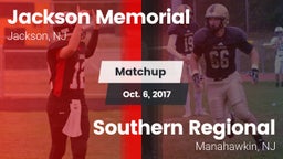 Matchup: Jackson Memorial vs. Southern Regional  2017