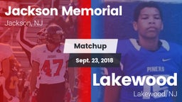 Matchup: Jackson Memorial vs. Lakewood  2018