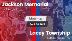 Matchup: Jackson Memorial vs. Lacey Township  2018