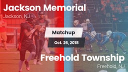 Matchup: Jackson Memorial vs. Freehold Township  2018