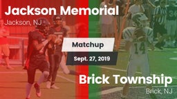Matchup: Jackson Memorial vs. Brick Township  2019