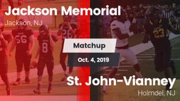 Matchup: Jackson Memorial vs. St. John-Vianney  2019