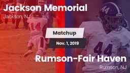 Matchup: Jackson Memorial vs. Rumson-Fair Haven  2019