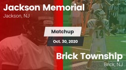 Matchup: Jackson Memorial vs. Brick Township  2020