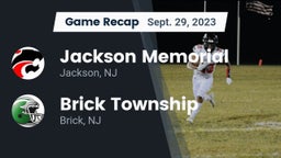 Recap: Jackson Memorial  vs. Brick Township  2023