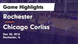Rochester  vs Chicago Corliss Game Highlights - Dec 30, 2016