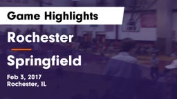 Rochester  vs Springfield  Game Highlights - Feb 3, 2017