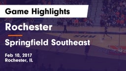 Rochester  vs Springfield Southeast Game Highlights - Feb 10, 2017