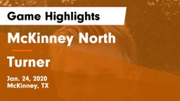 McKinney North  vs Turner  Game Highlights - Jan. 24, 2020