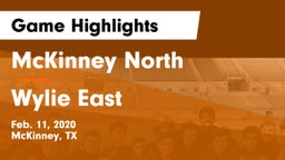 McKinney North  vs Wylie East  Game Highlights - Feb. 11, 2020