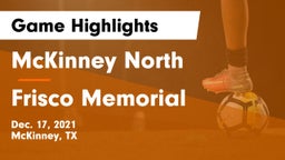 McKinney North  vs Frisco Memorial  Game Highlights - Dec. 17, 2021