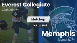 Matchup: Everest Collegiate vs. Memphis  2016