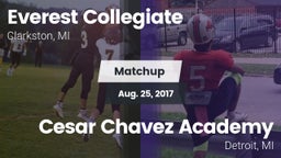 Matchup: Everest Collegiate vs. Cesar Chavez Academy  2017