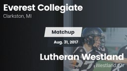 Matchup: Everest Collegiate vs. Lutheran  Westland 2017