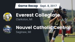 Recap: Everest Collegiate  vs. Nouvel Catholic Central  2017
