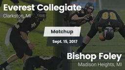 Matchup: Everest Collegiate vs. Bishop Foley  2017