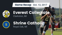 Recap: Everest Collegiate  vs. Shrine Catholic  2017