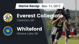 Recap: Everest Collegiate  vs. Whiteford  2017