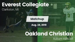 Matchup: Everest Collegiate vs. Oakland Christian  2018