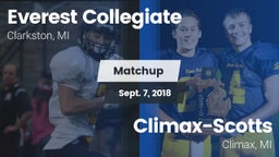 Matchup: Everest Collegiate vs. ******-Scotts  2018