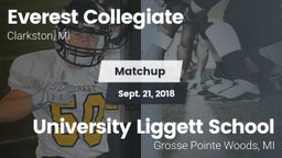 Matchup: Everest Collegiate vs. University Liggett School 2018