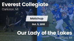 Matchup: Everest Collegiate vs. Our Lady of the Lakes  2018