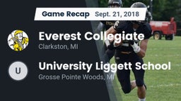 Recap: Everest Collegiate  vs. University Liggett School 2018