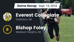 Recap: Everest Collegiate  vs. Bishop Foley  2018