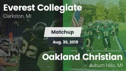 Matchup: Everest Collegiate vs. Oakland Christian  2019