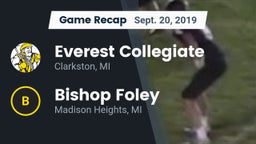 Recap: Everest Collegiate  vs. Bishop Foley  2019
