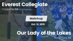 Matchup: Everest Collegiate vs. Our Lady of the Lakes  2019