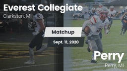 Matchup: Everest Collegiate vs. Perry  2020