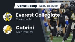 Recap: Everest Collegiate  vs. Cabrini  2020