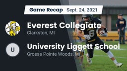 Recap: Everest Collegiate  vs. University Liggett School 2021